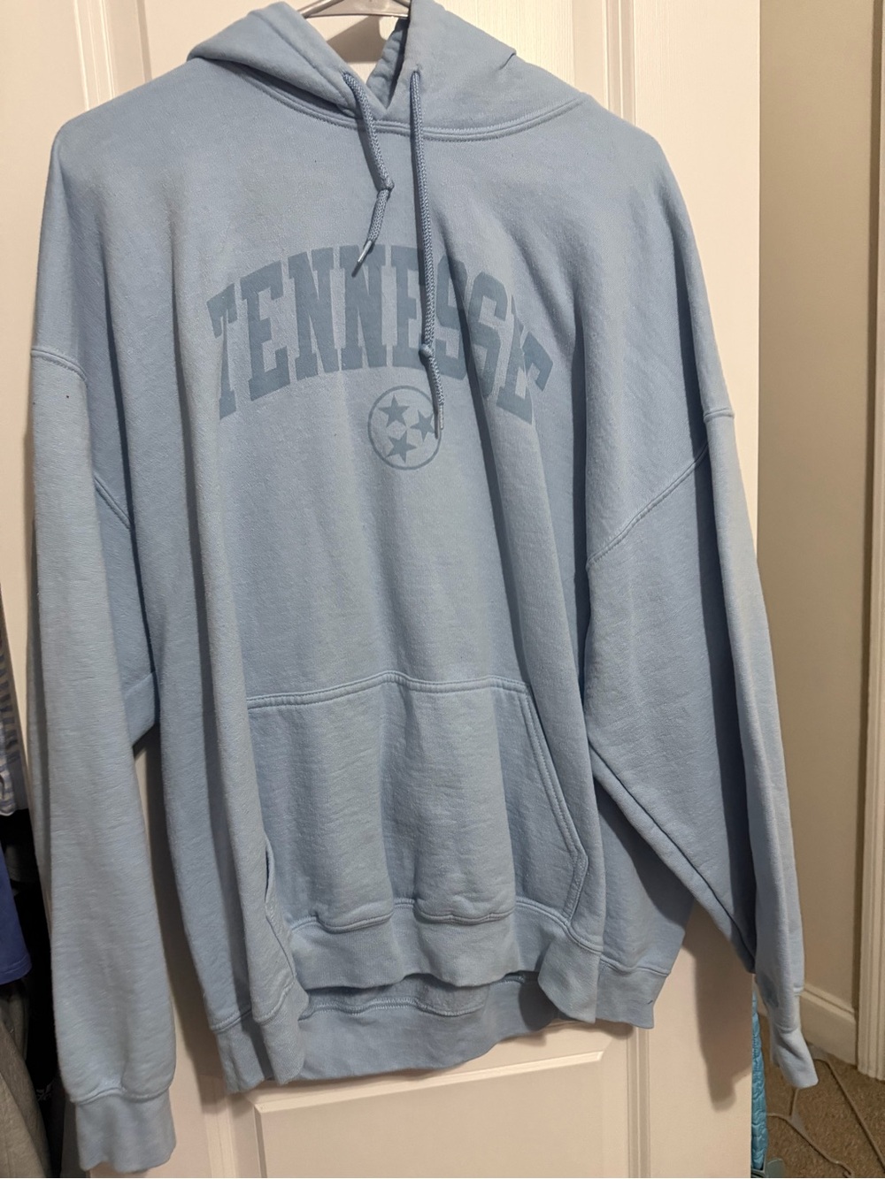 Gildan Light Blue Tennessee Hooded Sweatshirt